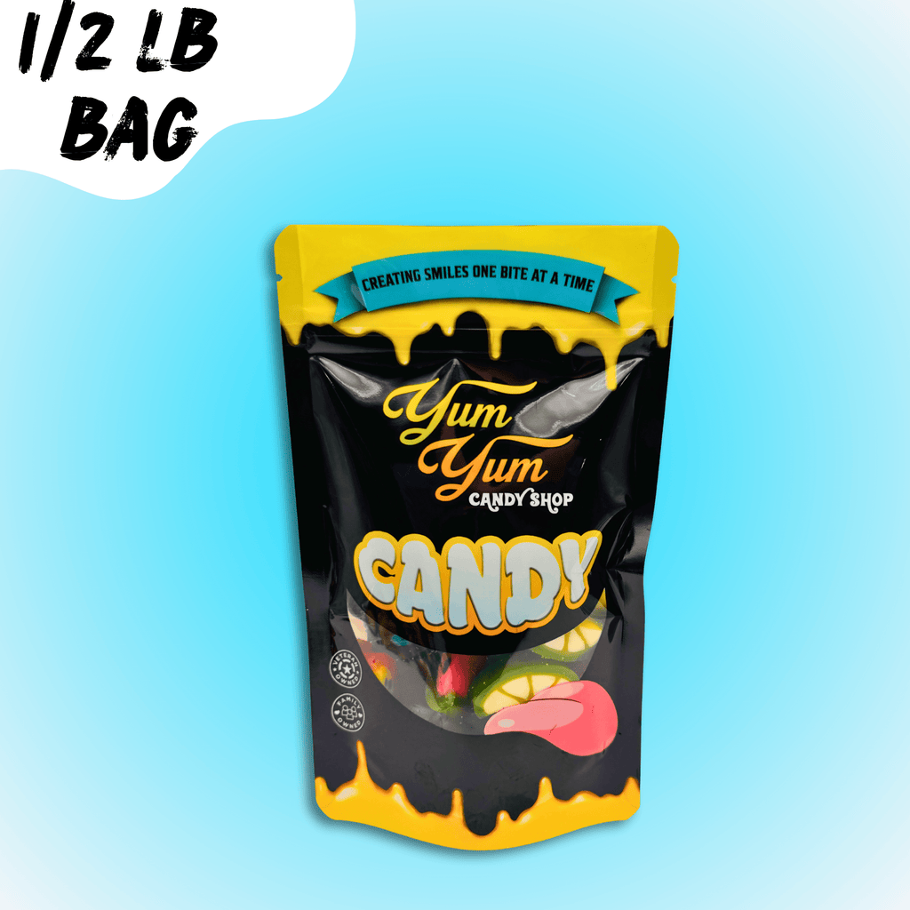 Peelable Fruit Slice Candy Mix – Imported Soft Gummy Candy from Spain | Yum Yum Candy Shop